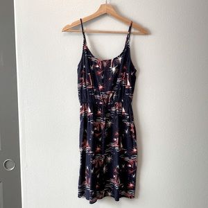 3 for $10 Old Navy Americana fireworks pattern dress Lilly Pulitzer dupe